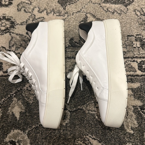 Vince Benfield Leather Platform Sneaker US 7 - Picture 6 of 9